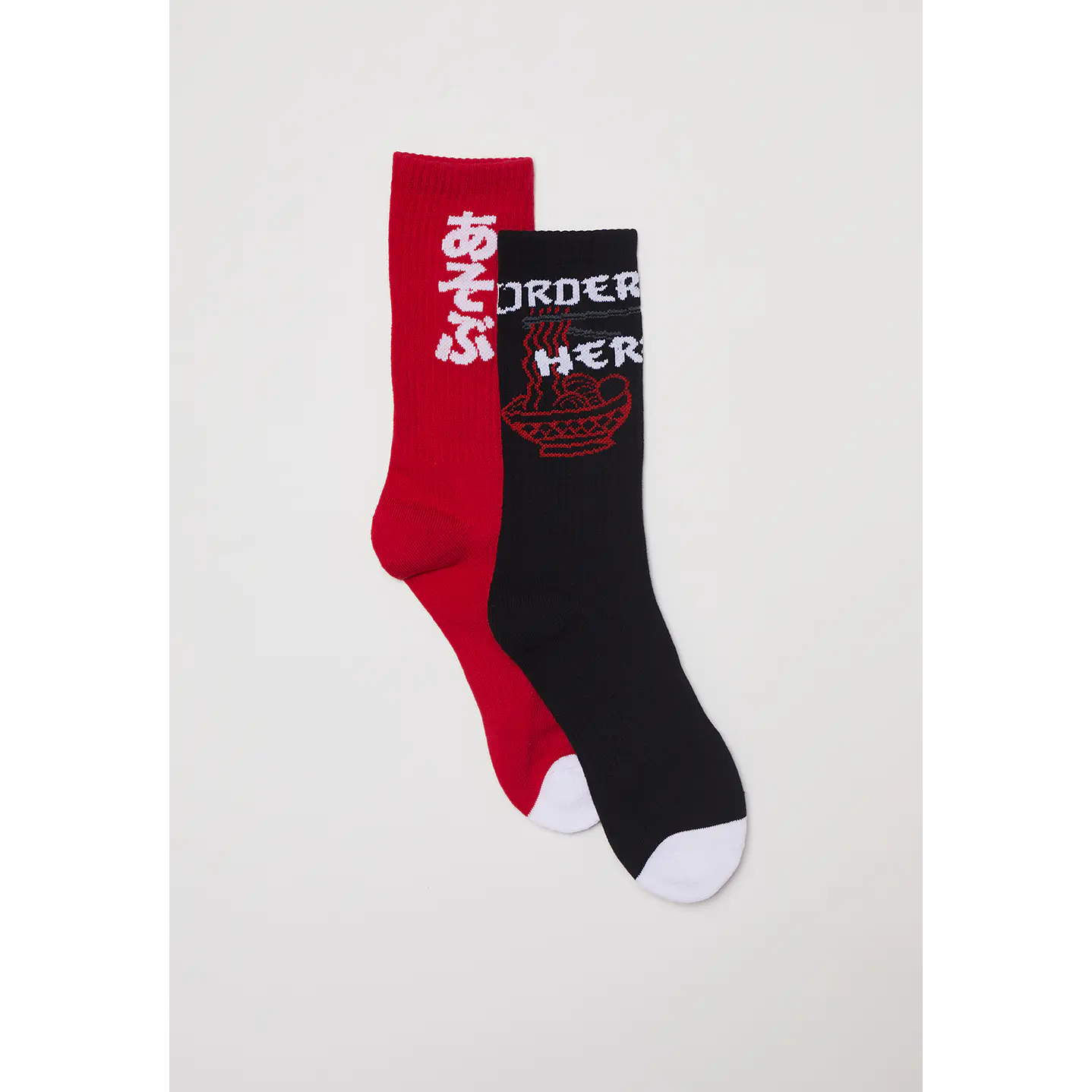 Calcetín Bipack Largo Skater Hombre Rojo Familyshop 1