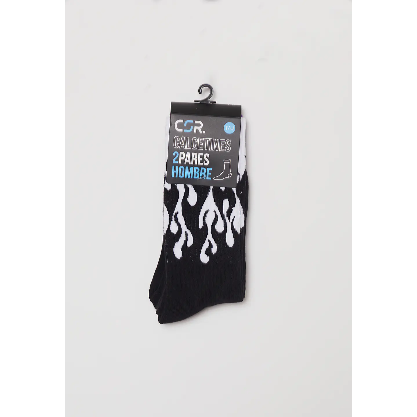 Calcetín Bipack Fire Hombre Negro Familyshop 2