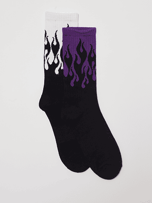 Calcetín Bipack Fire Hombre Negro Familyshop