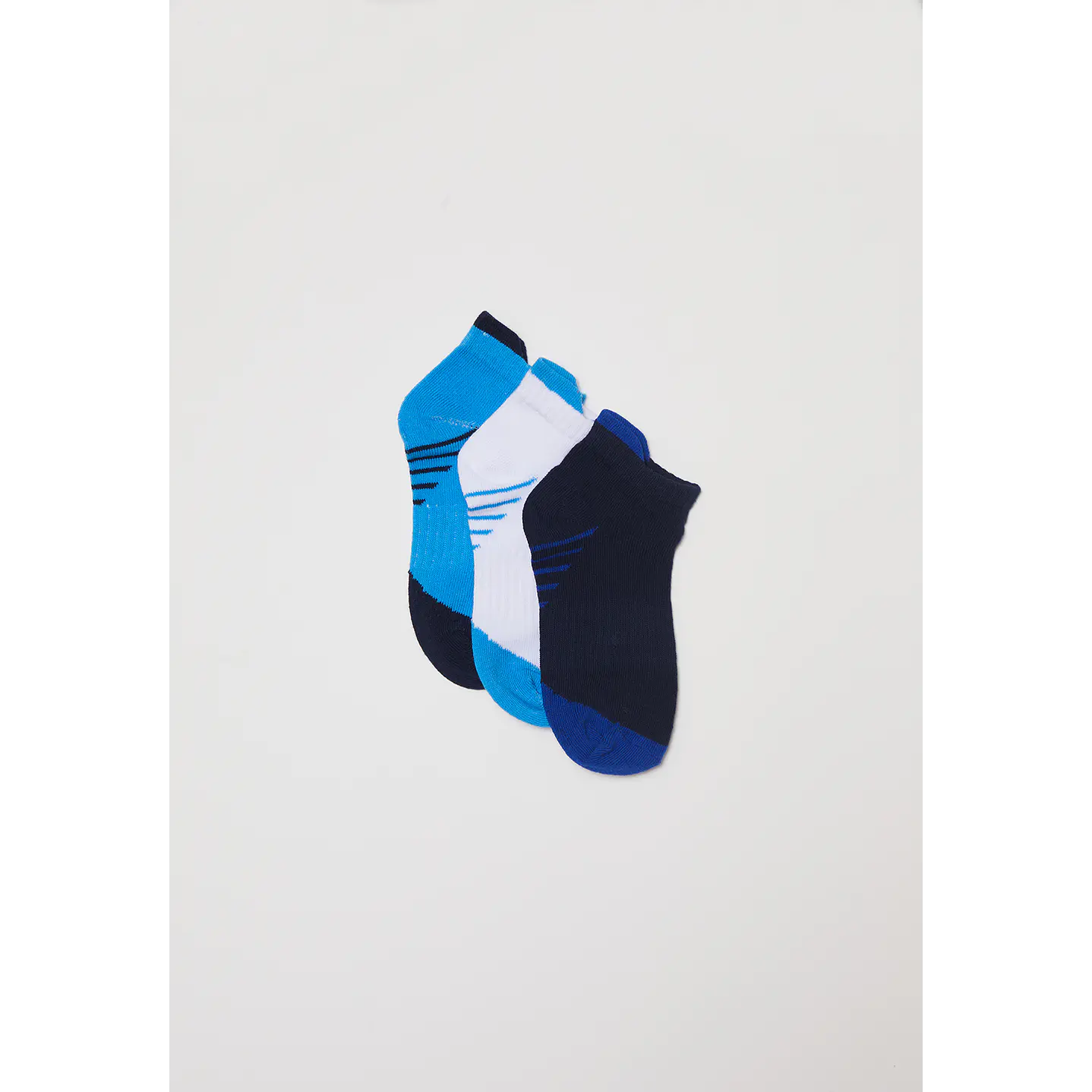 Calcetín Tripack Sport Niño Azul Familyshop 1