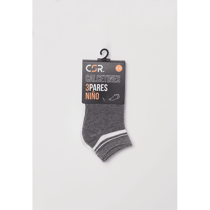 Calcetín Tripack Sport Niño Blanco Familyshop 2