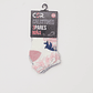 Calcetín Tripack Corto Niña Blanco Familyshop - Miniatura 2