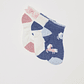 Calcetín Tripack Corto Niña Blanco Familyshop - Miniatura 1