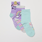 Calcetín Tripack Largo Niña Morado Familyshop - Miniatura 1