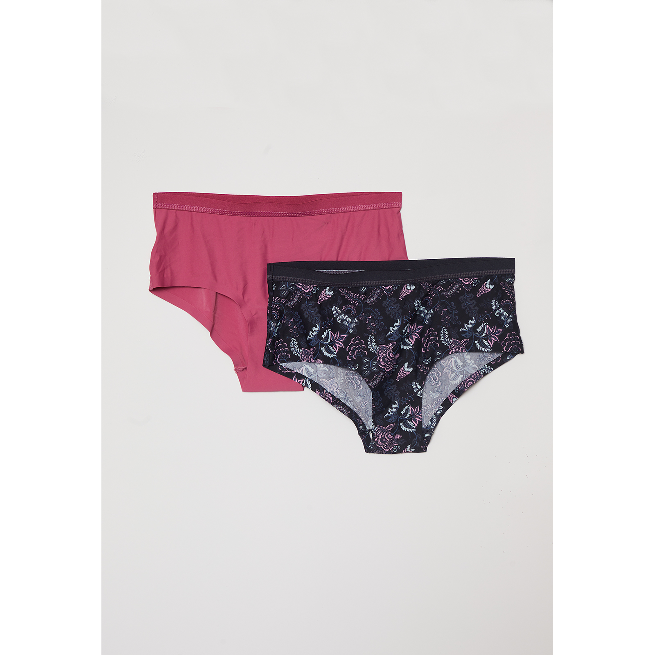 Calzón Bipack Micro Liso Mujer Negro Familyshop 1