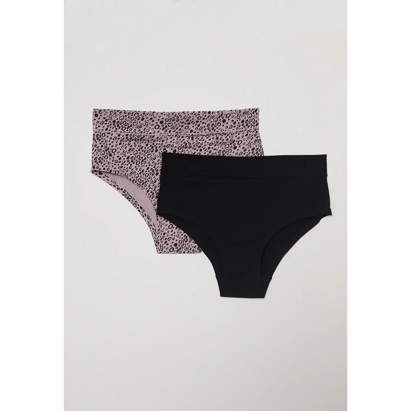 Calzón Bipack Tiro Alto Mujer Negro Familyshop 1