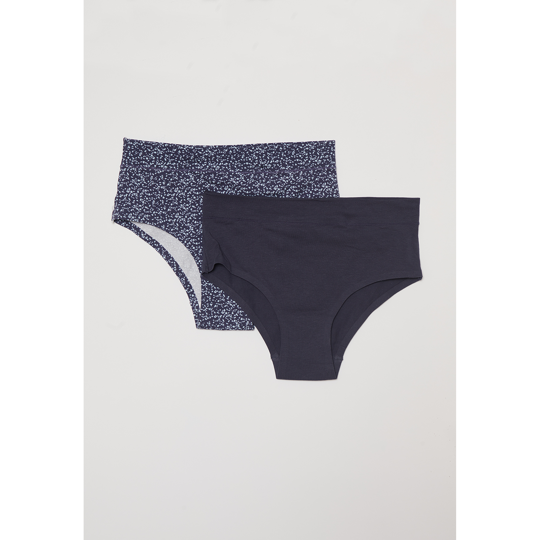 Calzón Bipack Tiro Alto Mujer Azul Familyshop 1