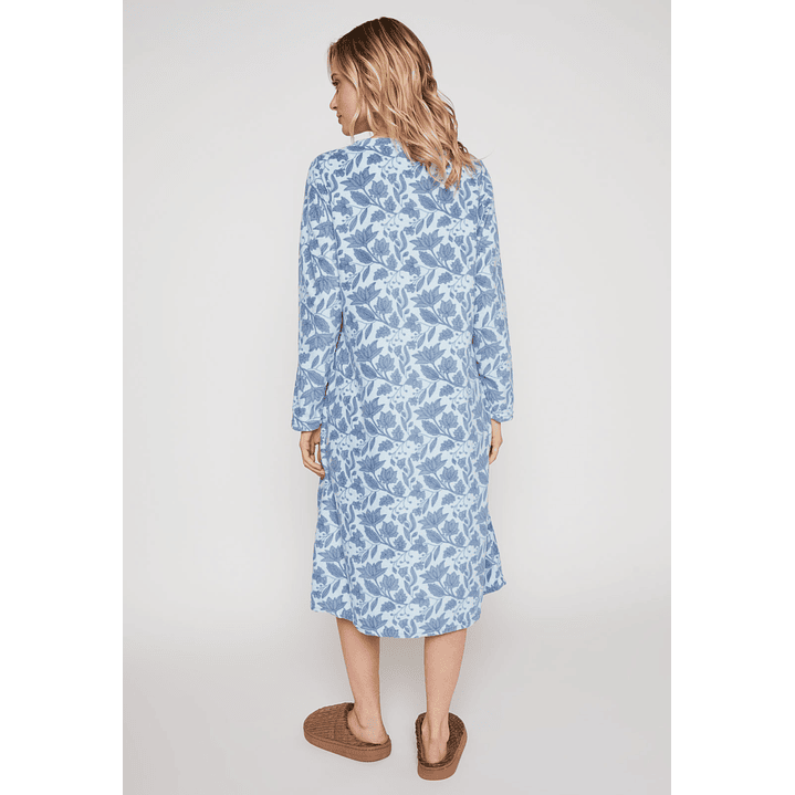 Pijama Polar Mujer Celeste Familyshop 2