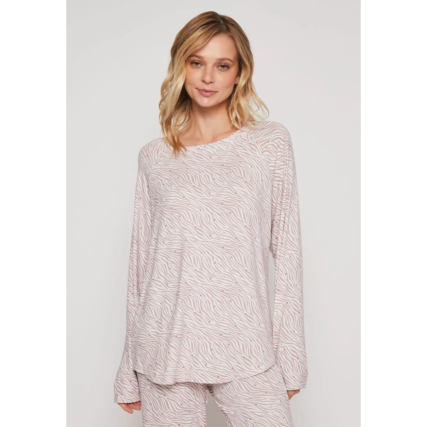 Pijama Tejido Mujer Rosado Familyshop 1