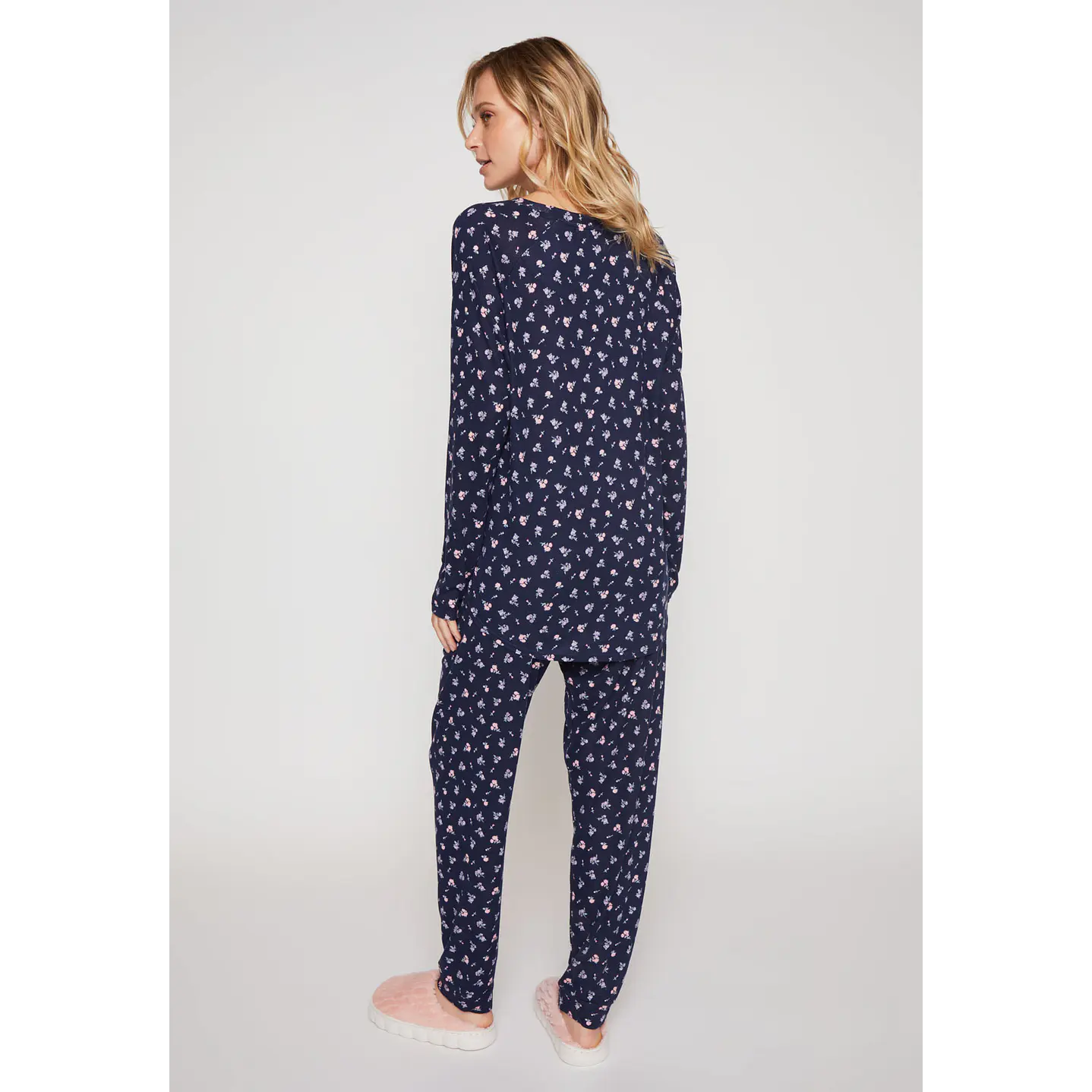 Pijama Tejido Mujer Azul Familyshop 3