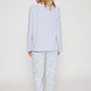 Pijama Polar Mujer Celeste Familyshop - Miniatura 5