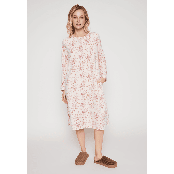 Pijama Polar Full Mujer Rosado Familyshop 4