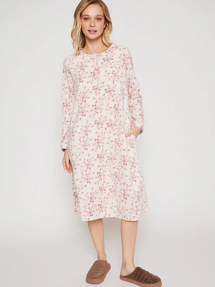 Pijama Polar Full Mujer Rosado Familyshop