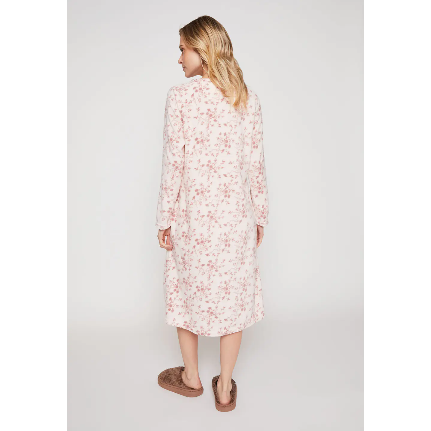 Pijama Polar Full Mujer Rosado Familyshop 2