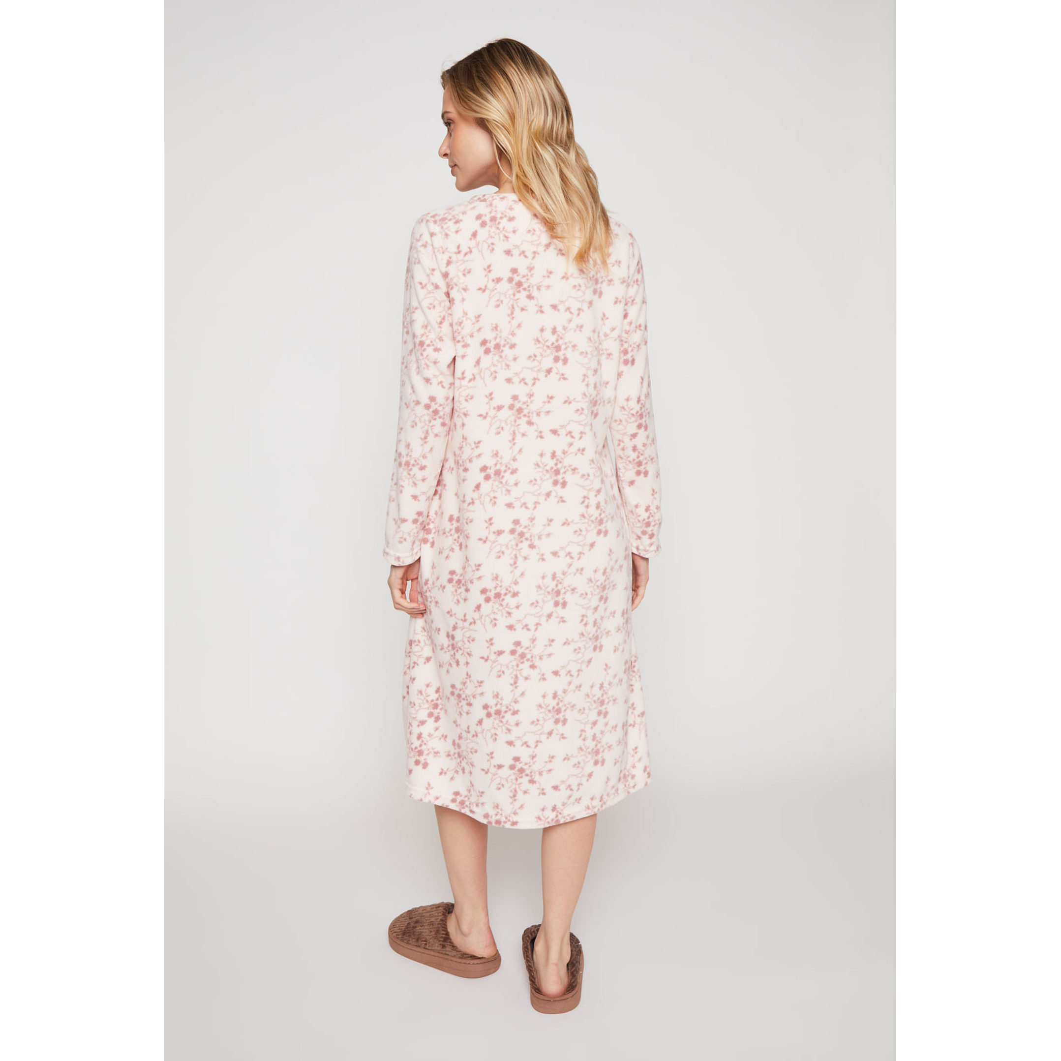 Pijama Polar Full Mujer Rosado Familyshop 3