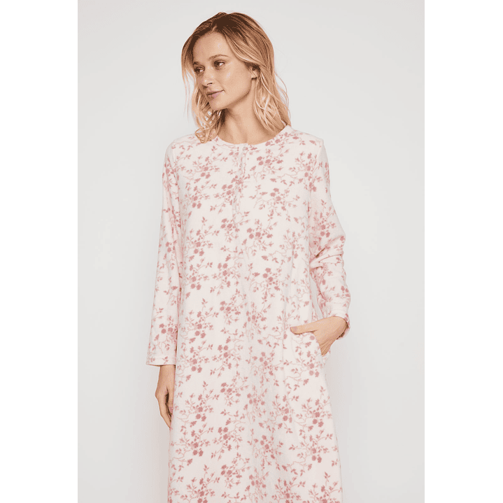 Pijama Polar Full Mujer Rosado Familyshop 1