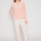 Pijama Plush Mujer Rosado Familyshop - Miniatura 4