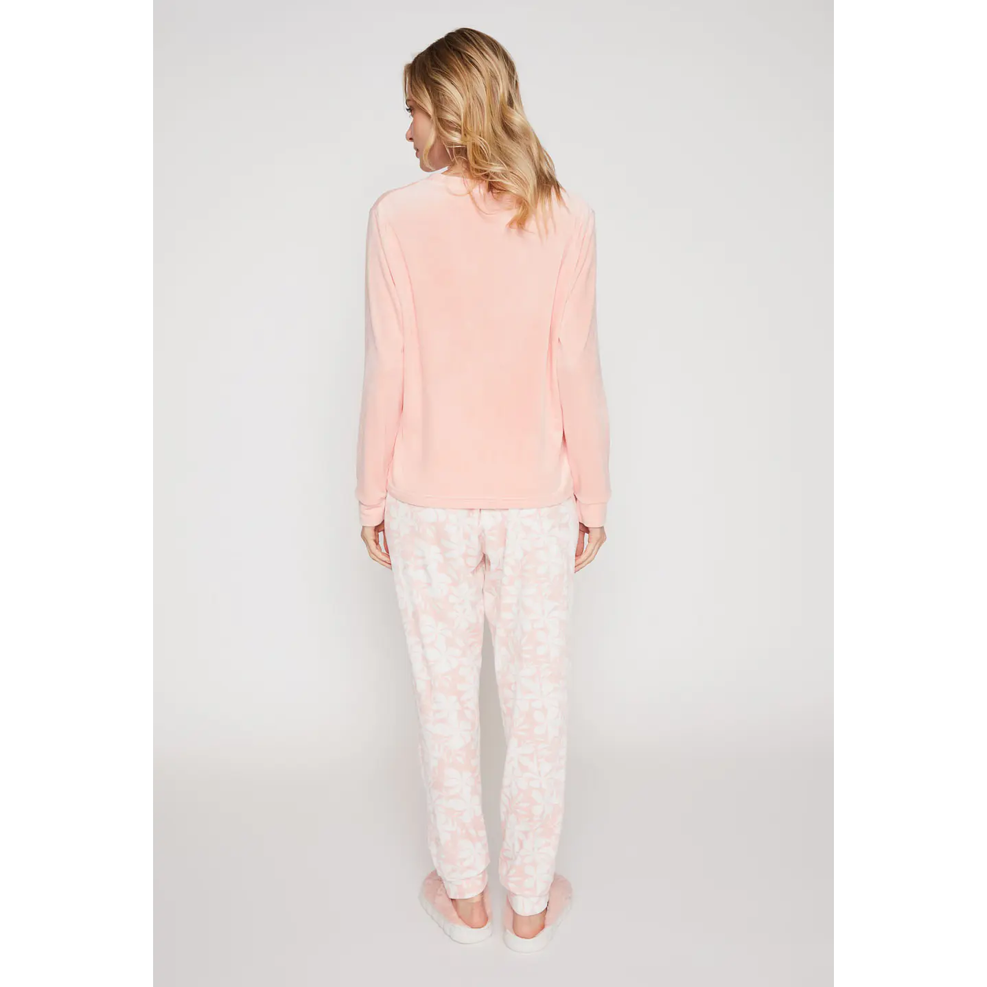 Pijama Plush Mujer Rosado Familyshop 3