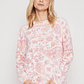 Pijama Plush Flor Mujer Rosado Familyshop - Miniatura 1