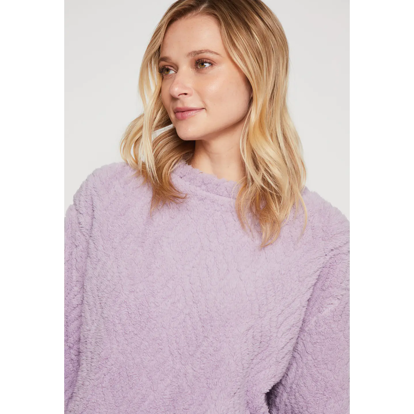 Pijama Peludo Mujer Lila Familyshop 4