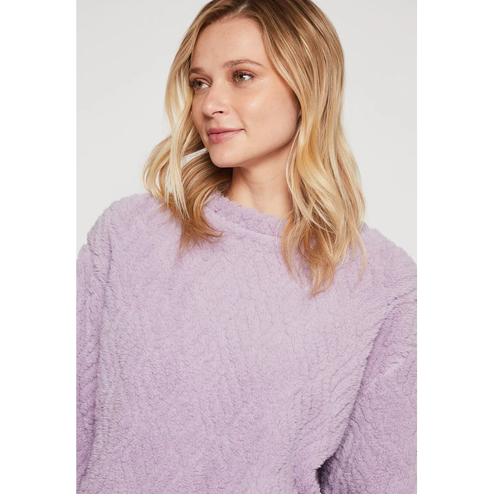 Pijama Peludo Mujer Lila Familyshop 2