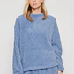 Pijama Peludo Mujer Azul Familyshop - Miniatura 1