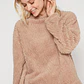 Pijama Peludo Mujer Beige Familyshop - Miniatura 1