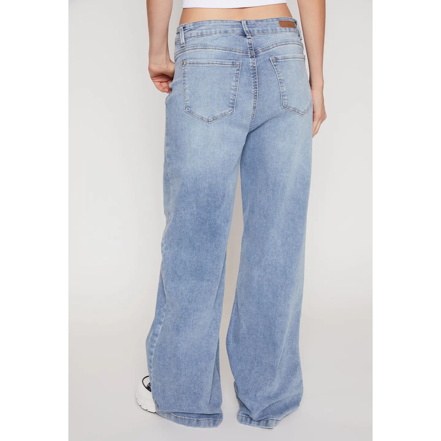 Jeans Wide Leg Mujer Azul Familyshop 3