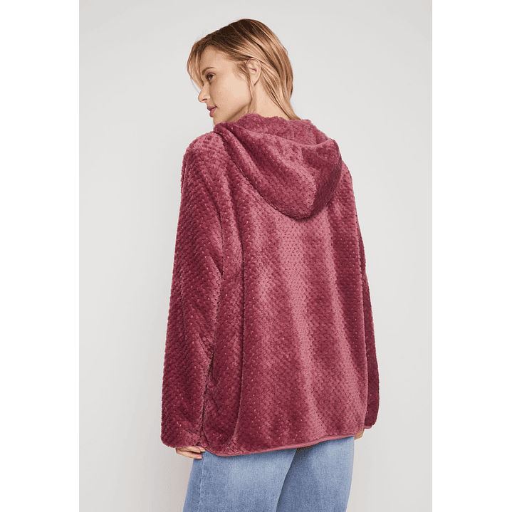 Polar Peludo Líneas Motas Mujer Rosado Familyshop 3