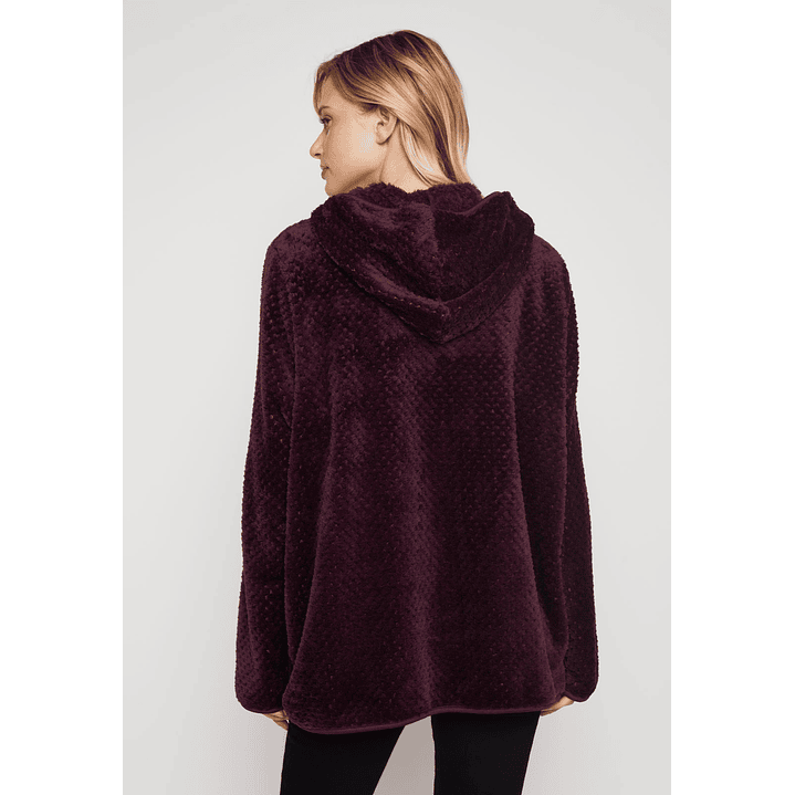 Polar Peludo Líneas Motas Mujer Uva Familyshop 3