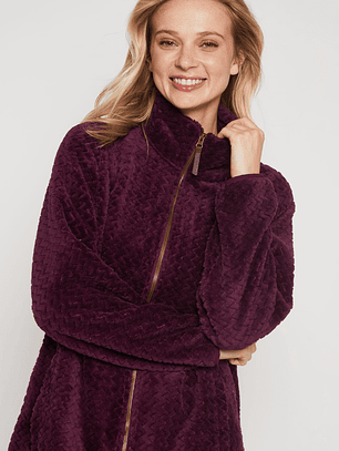 Polar Peludo Mujer Burdeo Familyshop