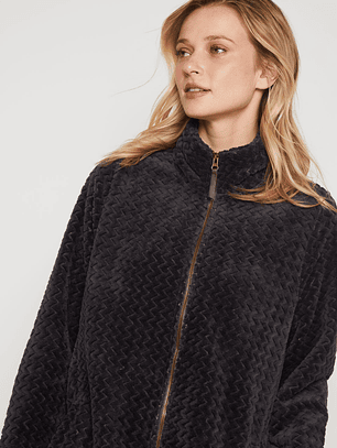 Polar Peludo Mujer Gris Familyshop