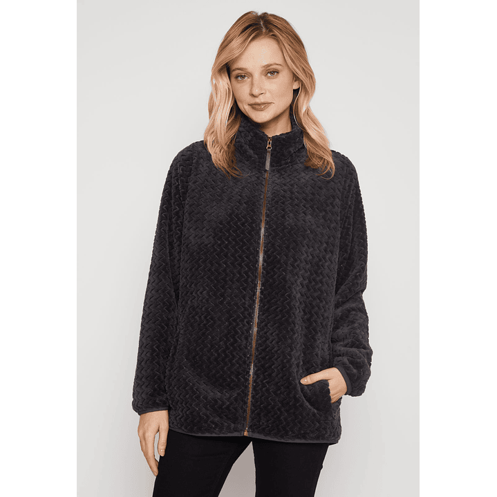 Polar Peludo Mujer Gris Familyshop 1
