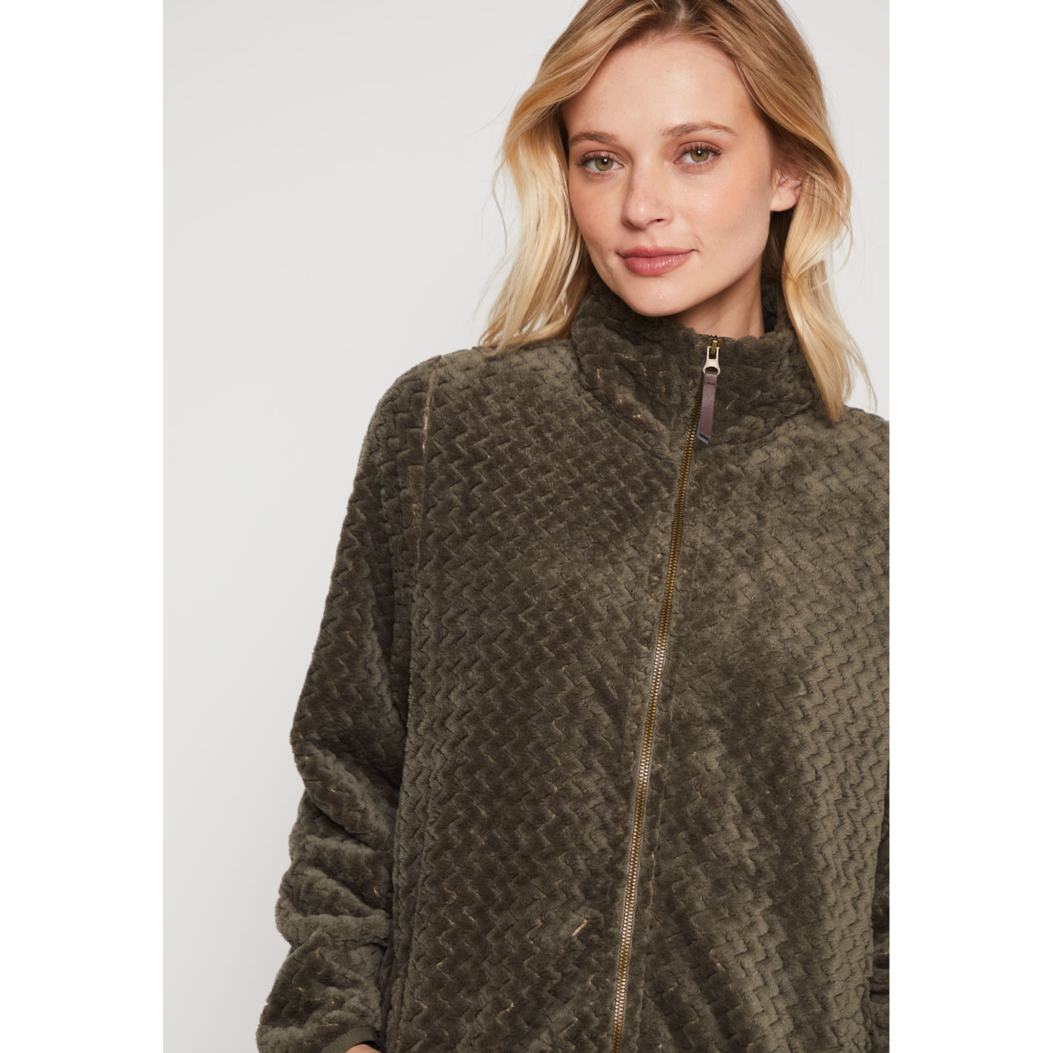 Polar Peludo Mujer Verde Familyshop 2