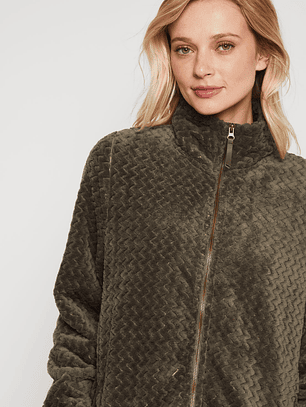 Polar Peludo Mujer Verde Familyshop