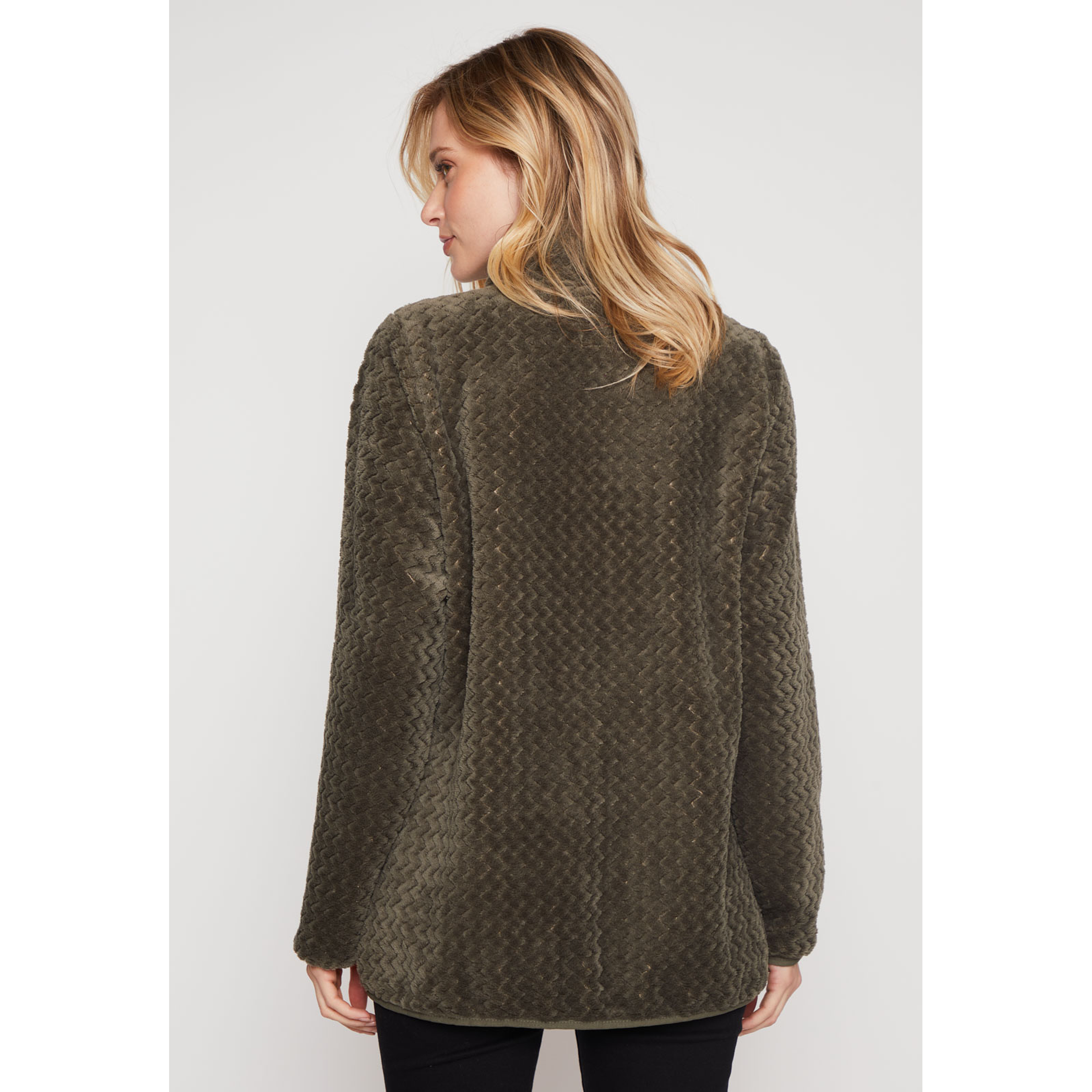 Polar Peludo Mujer Verde Familyshop 3