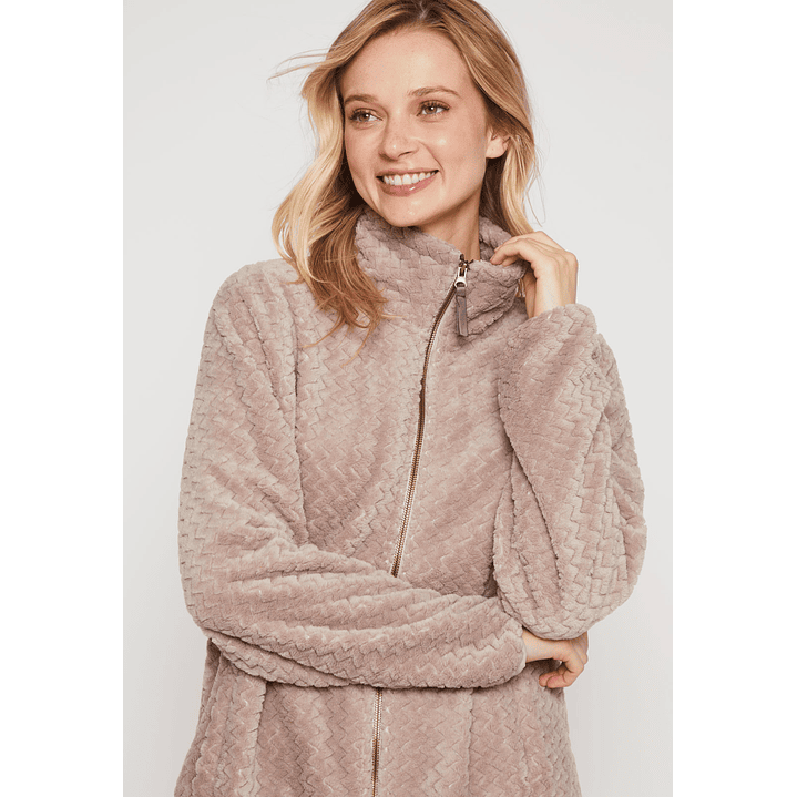 Polar Peludo Mota Mujer Arena Familyshop 2