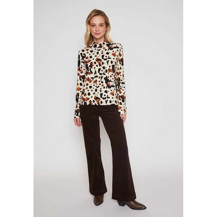 Polera Manga Larga Animal Mujer Crudo Familyshop 4