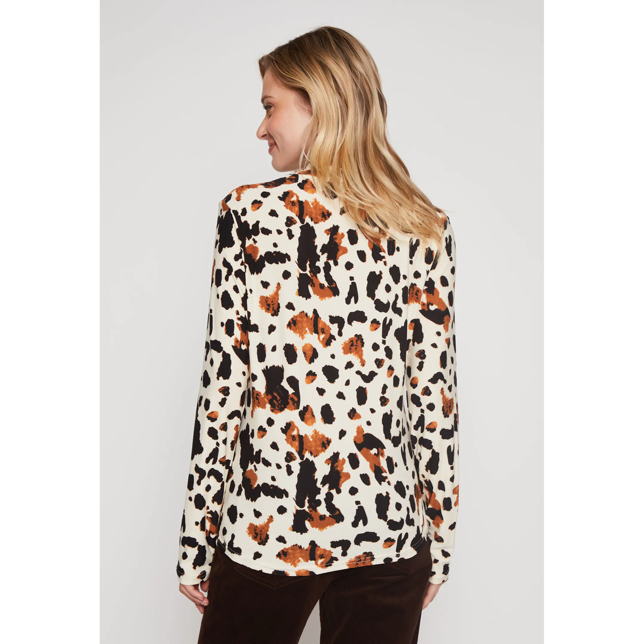 Polera Manga Larga Animal Mujer Crudo Familyshop 3