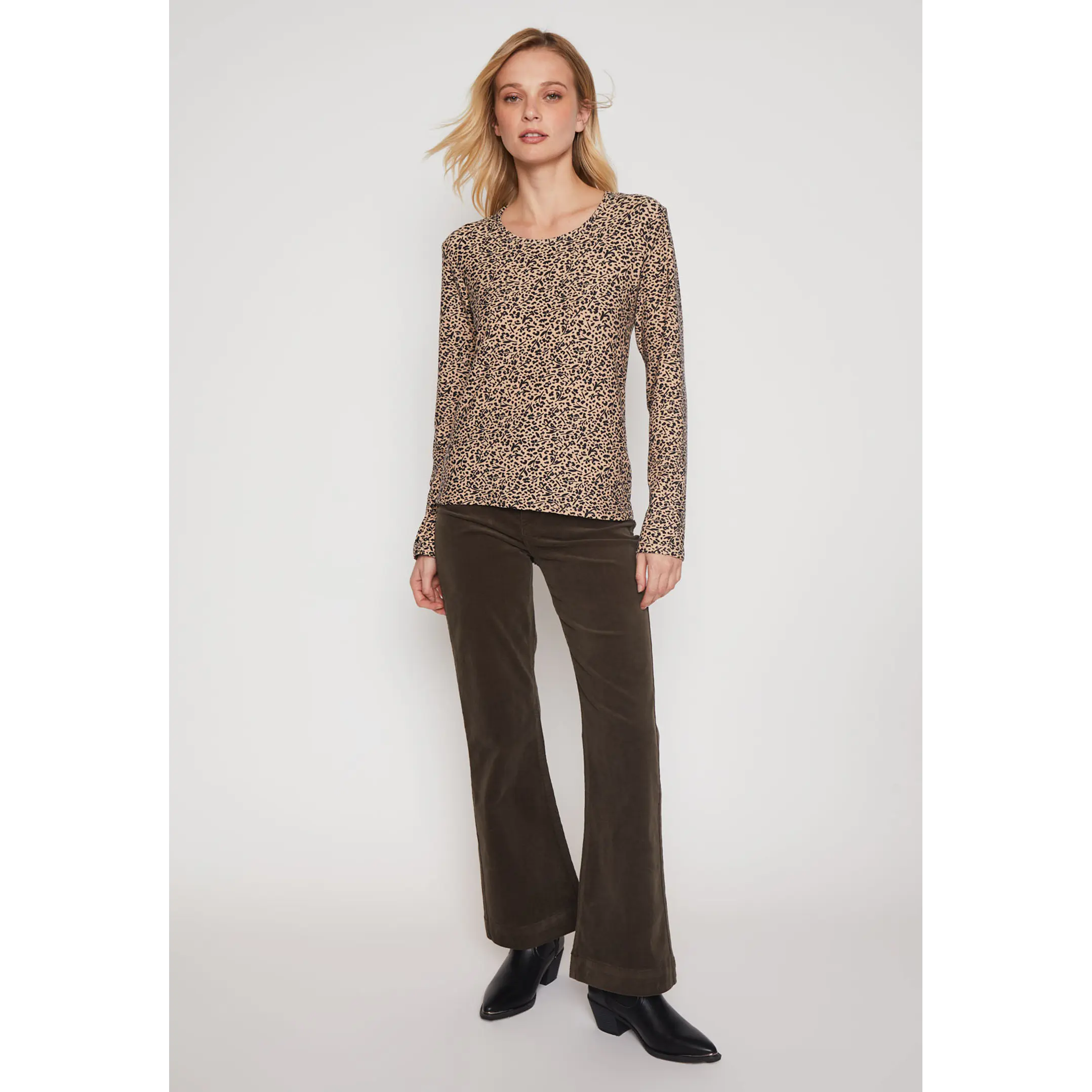 Polera Térmica Animal  Mujer Beige Familyshop 4