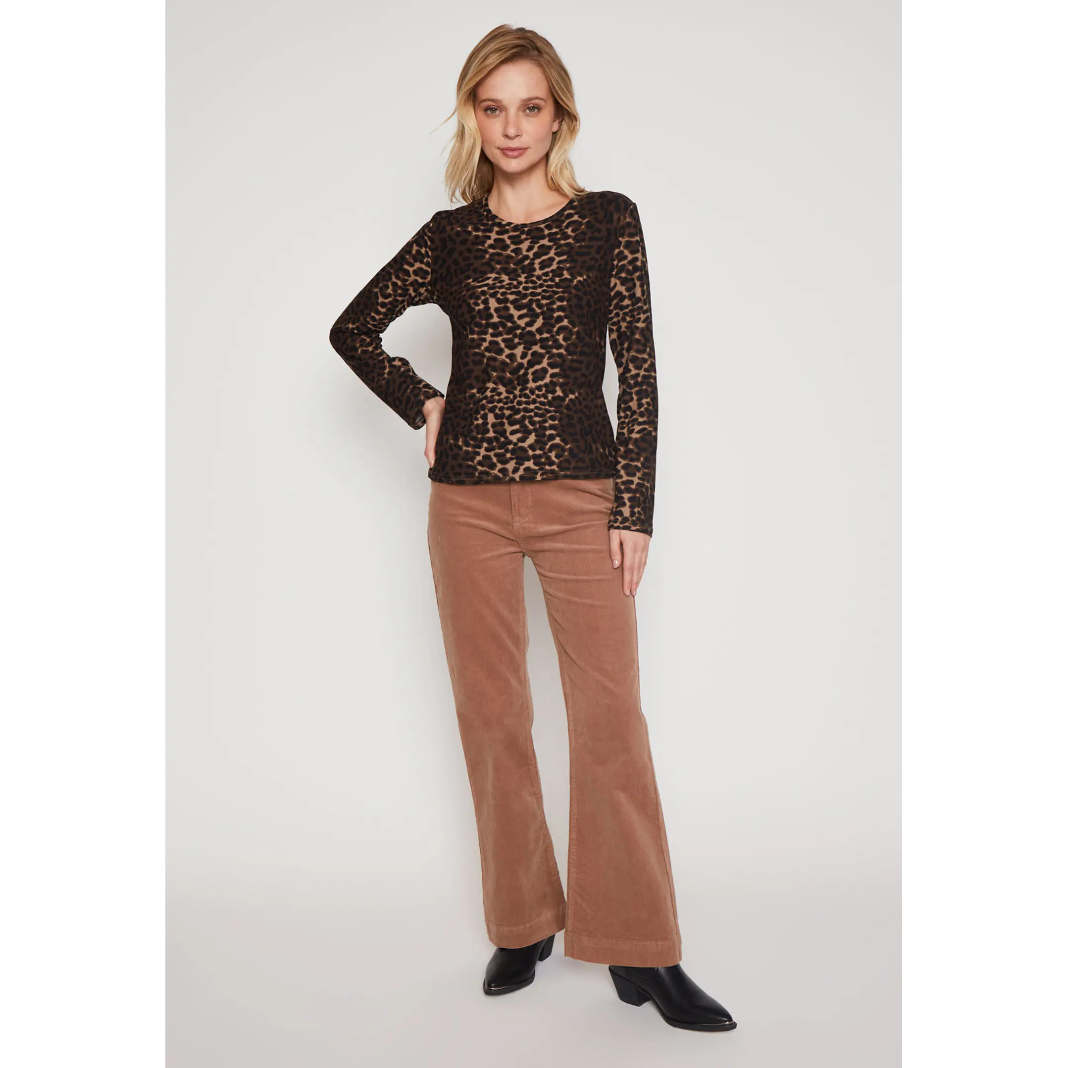 Polera Térmica Mujer Café Familyshop 4