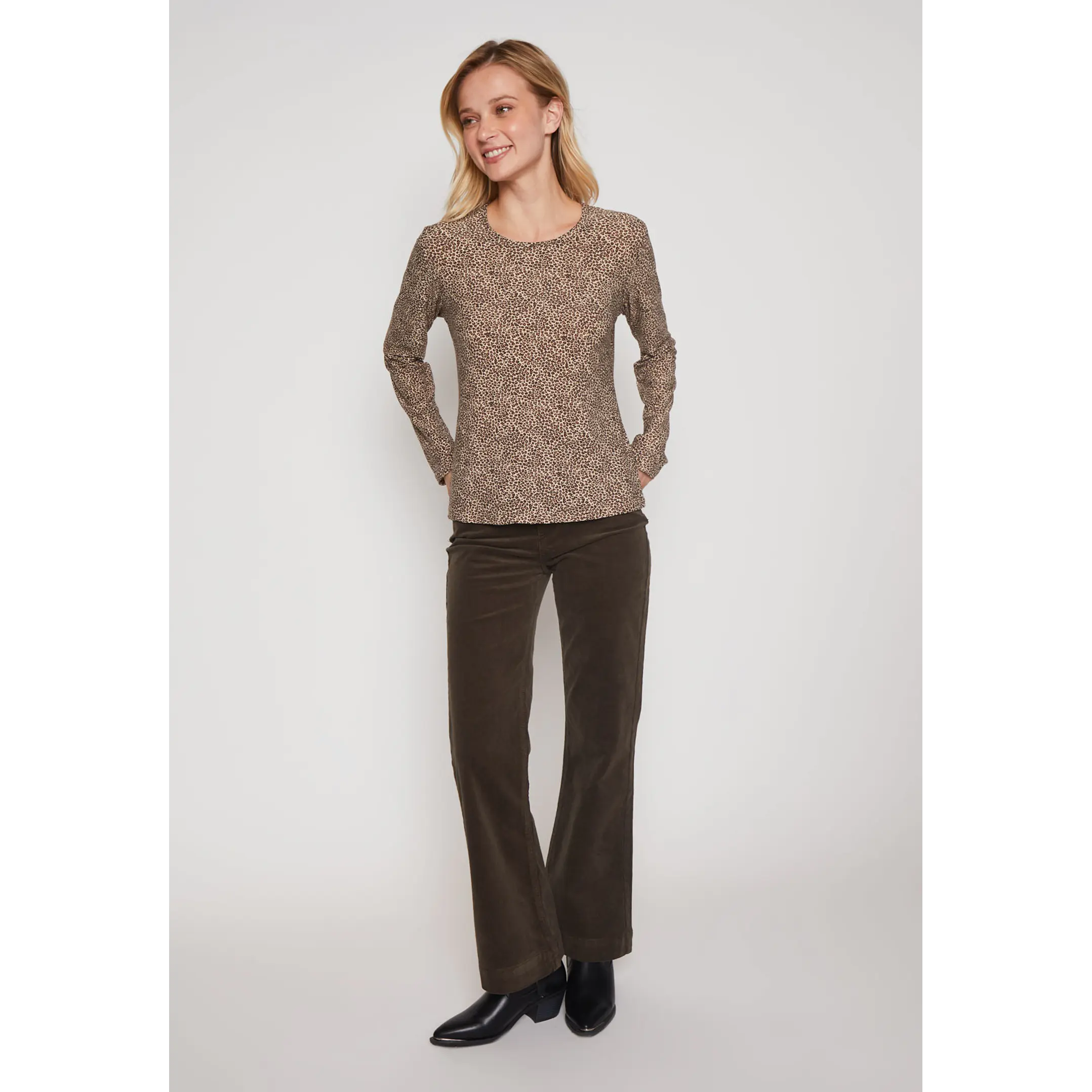 Polera Manga Larga Térmica Mujer Arena Familyshop 4