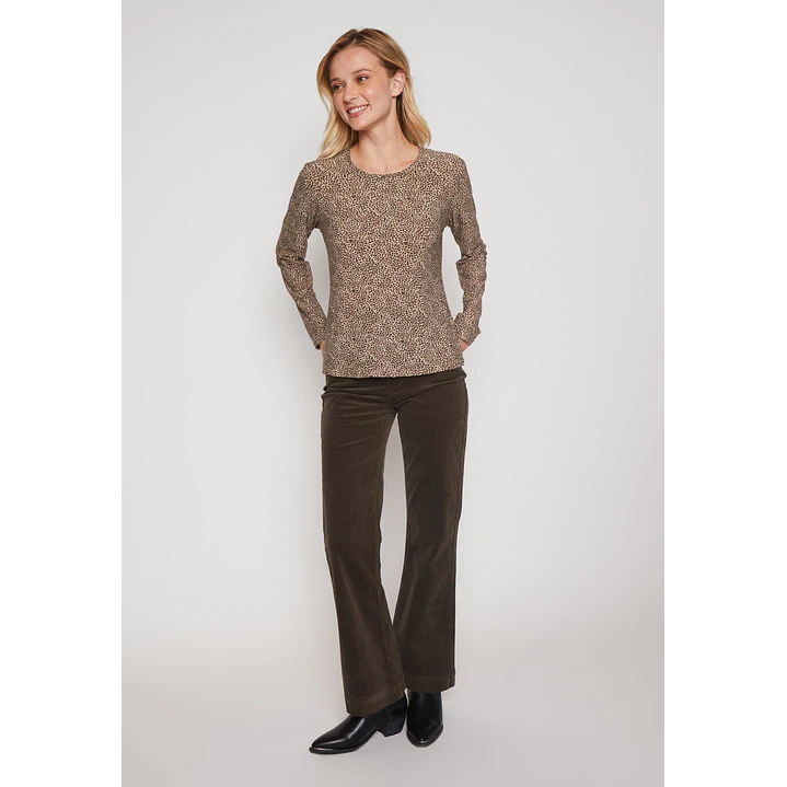 Polera Manga Larga Térmica Mujer Arena Familyshop 4