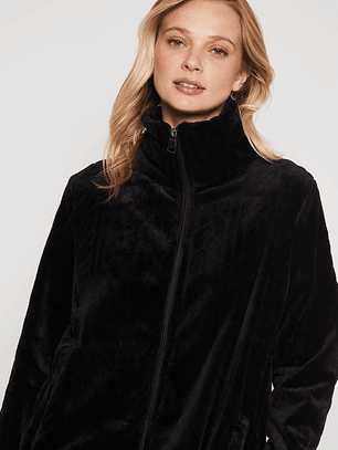 Polar Peludo Fantasía Mujer Negro Familyshop