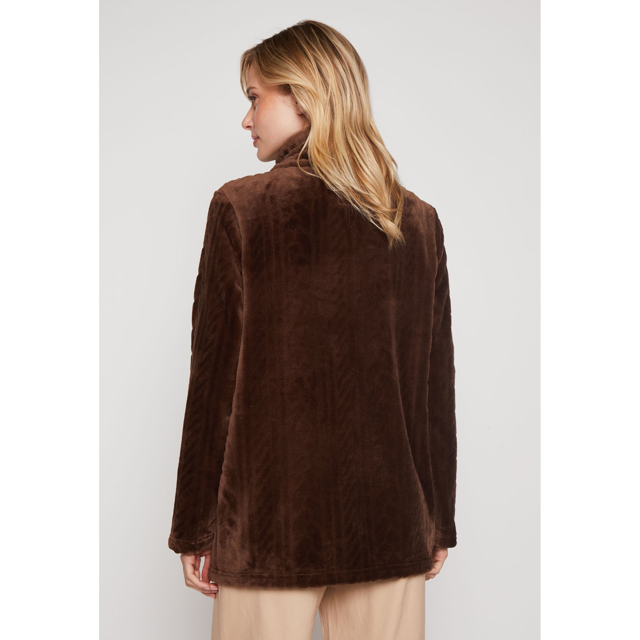 Polar Peludo Fantasía Mujer Café Familyshop 3