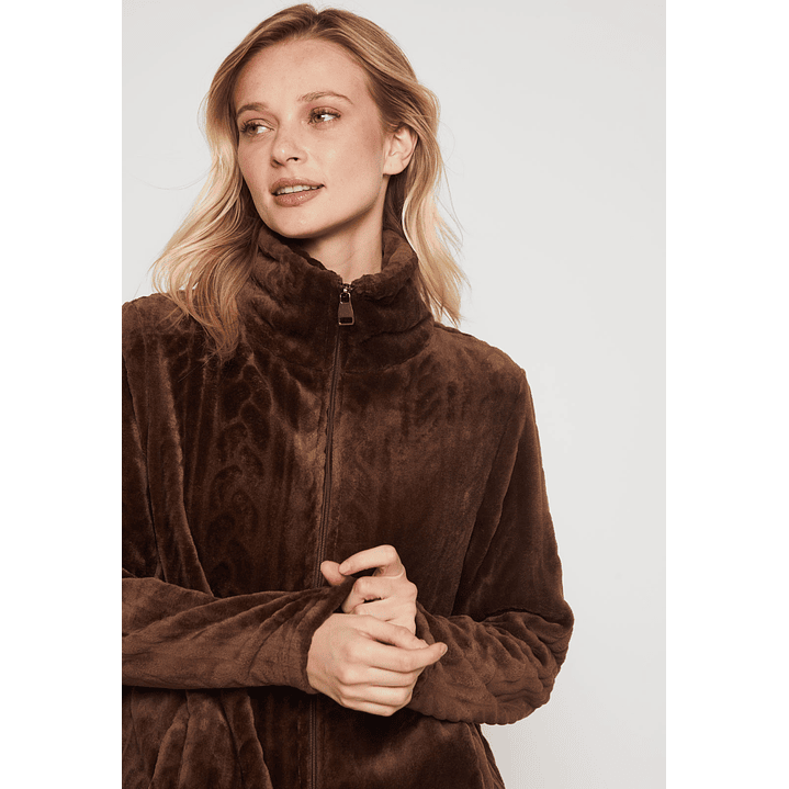 Polar Peludo Fantasía Mujer Café Familyshop 2