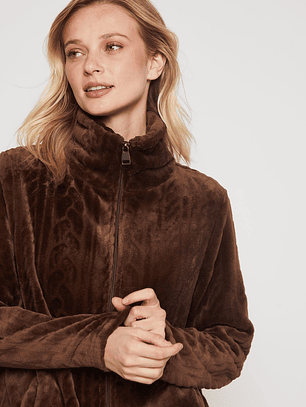 Polar Peludo Fantasía Mujer Café Familyshop