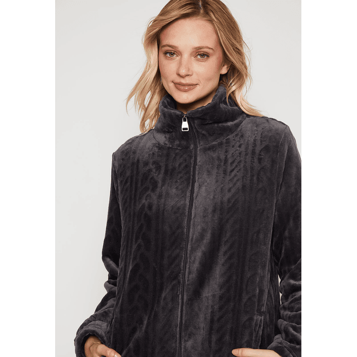 Polar Peludo Fantasía Mujer Gris Familyshop 2