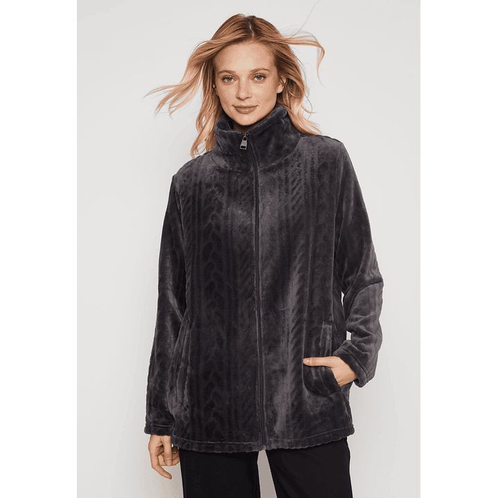 Polar Peludo Fantasía Mujer Gris Familyshop 1