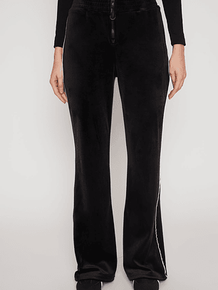 Pantalón Buzo Plush Mujer Negro Familyshop